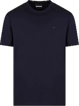 Emporio Armani T-shirt met korte mouwen - Heren - T-shirts - Blauw - XL - Tops
