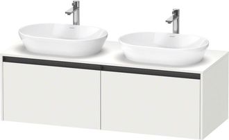 Duravit Ketho.2 Mueble Bajo Lavabo, Recorte Para Lavabo En Ambos - Duravit