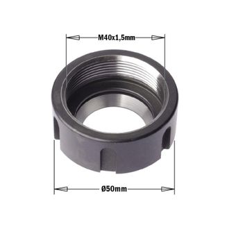 CMT 992.183.11 Tuerca Sector Er32 M40x1.5 Dx Con Rodamientos