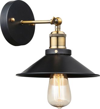 Globo Lighting Aplique De Pared - Lenius - Negro - Metal - L&aacute;mpara De - Globo