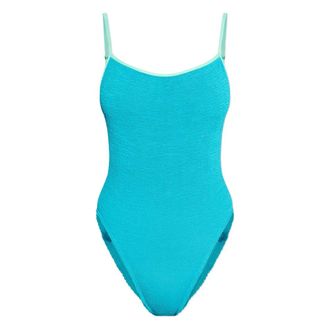 Bond-Eye One-piece, female, Blue, Size: ONE SIZE Low Palace Contrast Costume