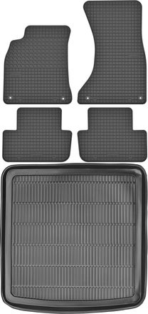 OEM Juego De Alfombrillas De Goma Para Coche Y Maletero Para Audi A4 B8 Sed&aacute;n/kombi De 2007 A 2015
