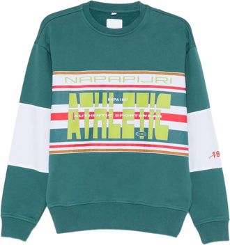 Napapijri x Martin Rose Lamont sweater - Groen