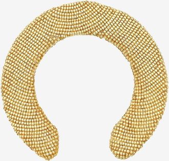 Susana Vega Jewelry Dicker Armreif mit Glasperlen Halo