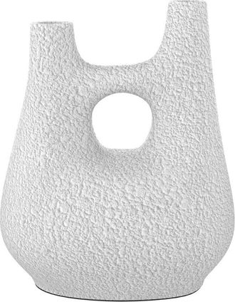 Rendez-Vous D&eacute;co Rendez-vous D&eacute;co - Jarr&oacute;n Decorativo Blanco De Terracota H42cm - Cruz