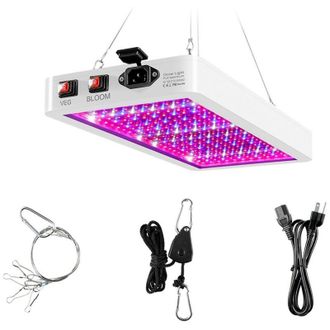 OEM L&aacute;mpara Led De Espectro Completo Para Cultivo En Invernaderos, Panel Cu&aacute;ntico, Resistente Al Agua, Para Macetas Y Jardineras. - Crezuo