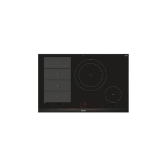 SIEMENS Ex875lec1e Hobs Negro, Acero Inoxidable Integrado Con Placa De Inducci&oacute;n 4 Zona(s)