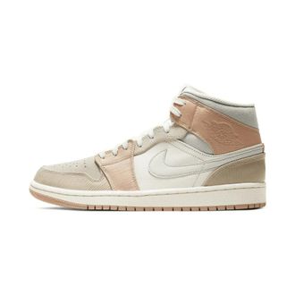 Nike Jordan 1 Mid Milan - unisex - Sport - Beige - Maat: 44 1/2 EU Leer