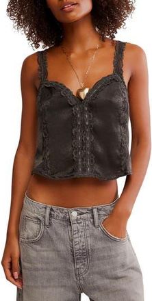 Free People Tell Me More Camisole in Black at Nordstrom Rack, Size X-Large