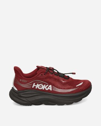 Hoka One One Clifton 11 GTX Sneakers Varsity Burgundy / Carbon Black