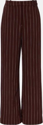 SIMKHAI Tavar pinstripe wide-leg pants