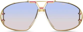 Cazal MOD 907 Zonnebril - unisex - Zonnebrillen - Geel - 64 MM - Accessoires