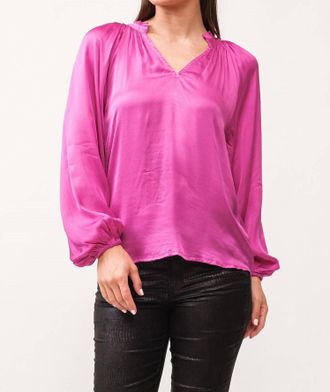 Dear John Denim Manon Blouse In Pink