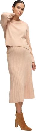 Ingrid & Isabel Maternity Sweater Rib Knit Skirt in Pink at Nordstrom, Size X-Large