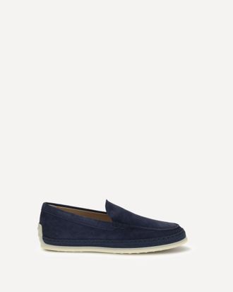 Tod's Raffia and leather Slipper Loafers Male 6.5