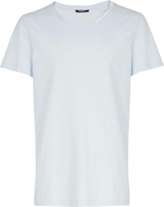 Balmain Hombre, Camisetas, Azul, Talla: S