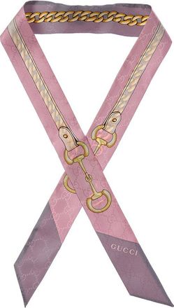 Gucci Silk Twill Scarf