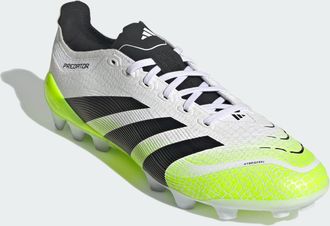 adidas adidas Performance Unisex Predator League 2G/3G Artificial Grass Boots - White/Multicolour - Size UK 10