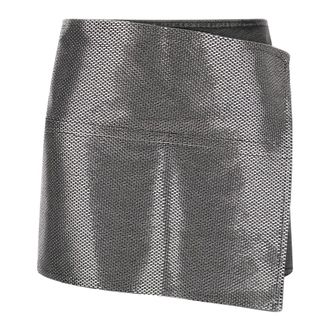 Haikure Dames, Rokken, Grijs, Maat: W28 Katoen