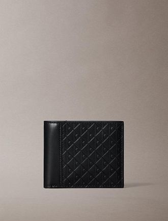 Calvin Klein Billetera Plegada Con Logo Con Emblema Con Monedero