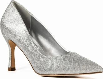 Lunar Womens Romance Womens Court Shoes - Silver - Size: 8