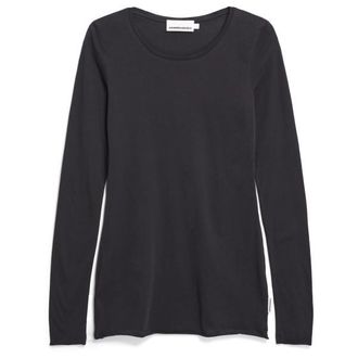 Armedangels Einiaara Soft Longsleeve f&uuml;r Damen | grau/schwarz