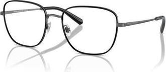 Brooks Brothers 56mm Square optical glasses in Grey at Nordstrom