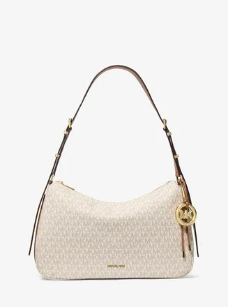 Michael Kors Nolita Medium Signature Logo Shoulder Bag