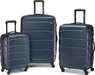 Samsonite Omni PC 3-Piece Set (20/24/28) Hardside Expandable Luggage with Spinner Wheels in Teal at Nordstrom