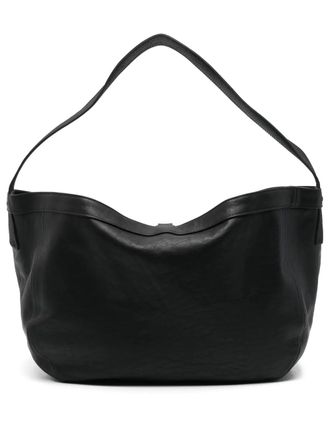 Taiga Takahashi Lot. 004 Newsboy shoulder bag - men - Calf Leather - OS - Black