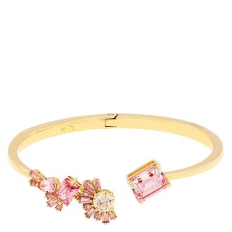 Swarovski Gema Bangle Gold Shiny Pink