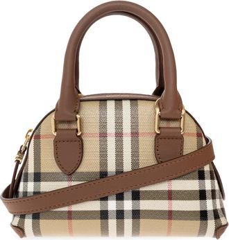 Burberry Primrose Micro - Dames - Tassen - Bruin - Maat: ONE Size Katoen