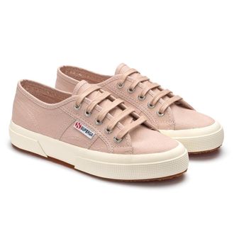 Superga Unisex Adult 2750 Cotu Classic Vegan Trainers (Pink Skin/Avorio) - Light Pink - Size UK 2.5
