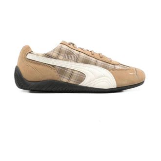 Puma Puma - Speedcat Patch Sneakers - unisex - Sport - Beige - Maat: 43 1/2 EU Katoen