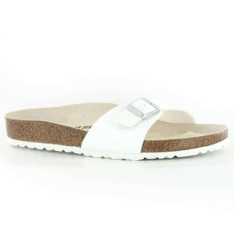 Birkenstock Madrid Synthetic Womens Sandals - White - Size:UK 4.5