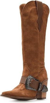 Dingo Yeehottie Womens Boots Camel : 8.5 B - Medium, Suede