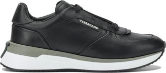 Ferragamo Schoenen, Heren, Zwart, 38 EU, Leer, Heren Schoenen Sneakers Zwart Aw 25
