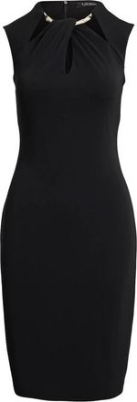 Ralph Lauren Midi Jurk - Dames - Casual kleedjes - Zwart - XS - Kleedjes