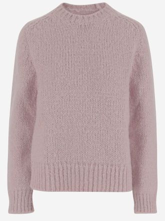 Jil Sander Wool Blend Crew Neck Sweater