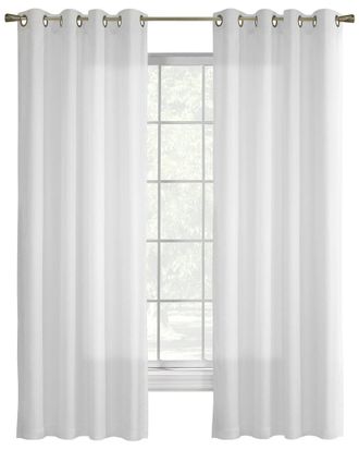 Thermalogic Thermavoile Rhapsody Lined Grommet Wide Width Curtain Panel
