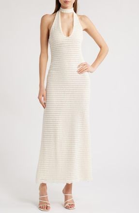オールインワン・サロペット Philosophy Di Lorenzo Serafini Light Beige Maxi Dress With Philosophy Di Lorenzo Serafini Satin Maxi Dress | Yellow