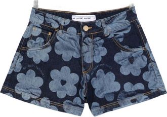 Alessandro Enriquez Denim-Baumwollshorts