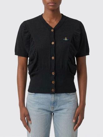 Vivienne Westwood Cardigan Vivienne Westwood in lana e seta con rouches