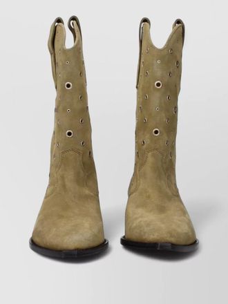 Isabel Marant suede leather ankle boots