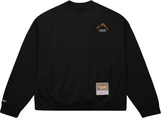 Mitchell & Ness Hombre, Sudaderas, Negro, Talla: S