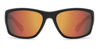 Polaroid PLD 2135/S Polarized BLX/OZ Mens Sunglasses Black Size 65