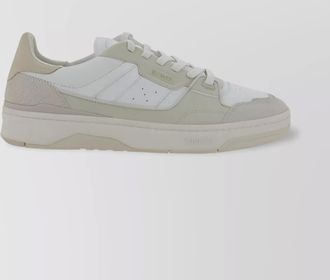 Axel Arigato clay leather sneakers contrast stitching