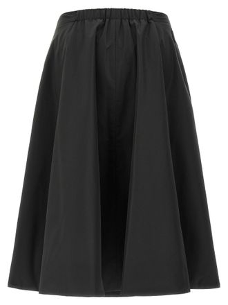 Moncler Padded Taffeta Skirt - Black