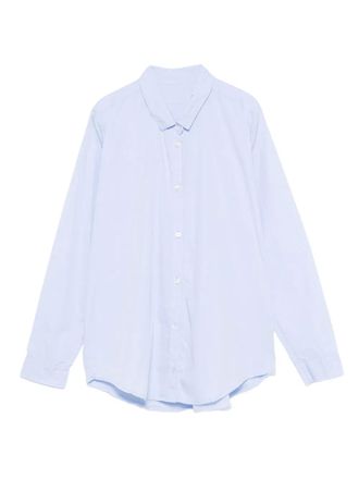 Pr&iuml;vate 0204 long-sleeve button-up shirt - women - Cotton - 1 - Blue