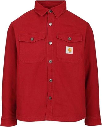 Carhartt Work in Progress Selby Shirt Jacket - male - Carhartt Wip - Light Jackets - Red - XL - Jackets